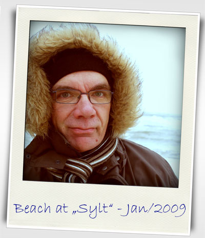Portrait am Strand von Sylt