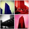 Vier Bilder vom Potsdamer Platz