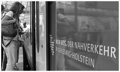 Regionalbahn aus Schleswig-Holstein in Berlin