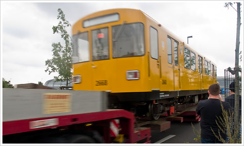 Ein Steuerwagen der U55 Ein Steuerwagen der U55