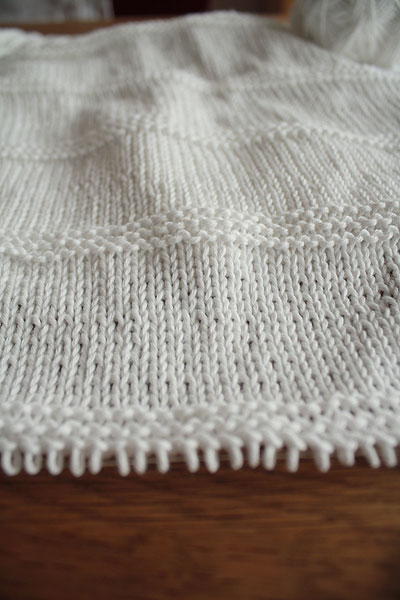 Carina Raglanpullover mit Lochmuster