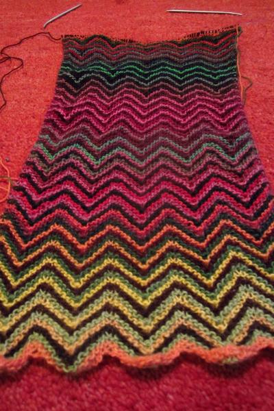 Chevron Scarf Lang Yarns