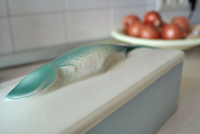 Fisch mit Zwiebeln
