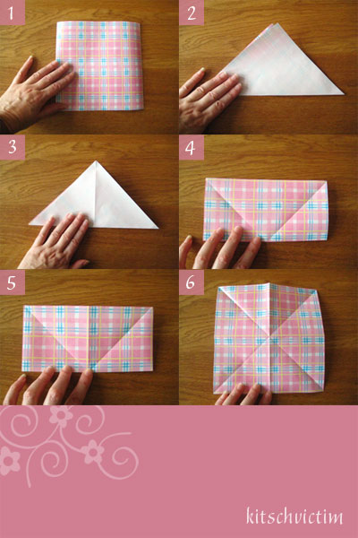 Tutorial Origami Kranich