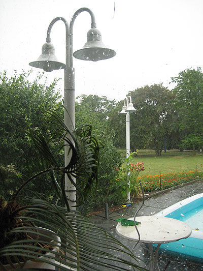 Westfalenpark im Regen