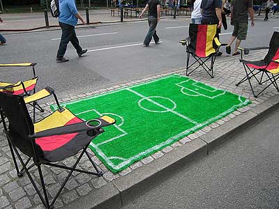 Auf dem Fan-Fest Berlin