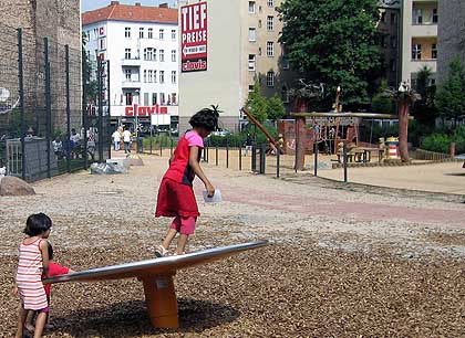 Spielplatz in Neukölln